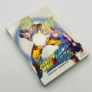 Dragon Ball Z Kai Season Four DVD Box Set Episodes 78-98 Funimation Anime 4-Disc